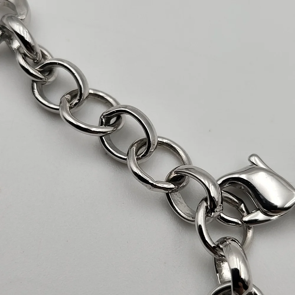 Christian Dior Pre- Owned Trotter Logo Necklace, Authentic... - Picture 9 of 13